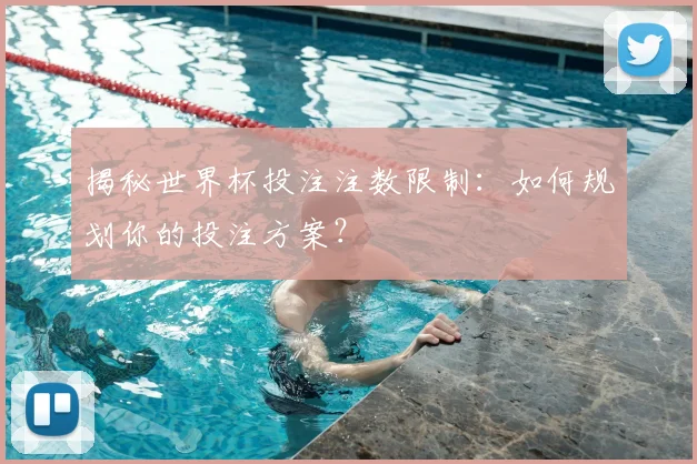 揭秘世界杯投注注数限制：如何规划你的投注方案？