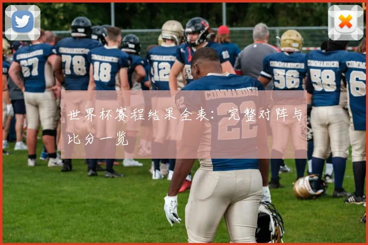 世界杯赛程结果全表:完整对阵与比分一览